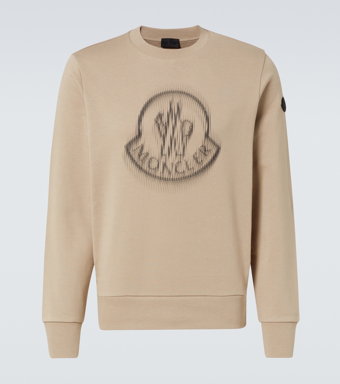 Pullover in jersey di cotone con logo | Moncler