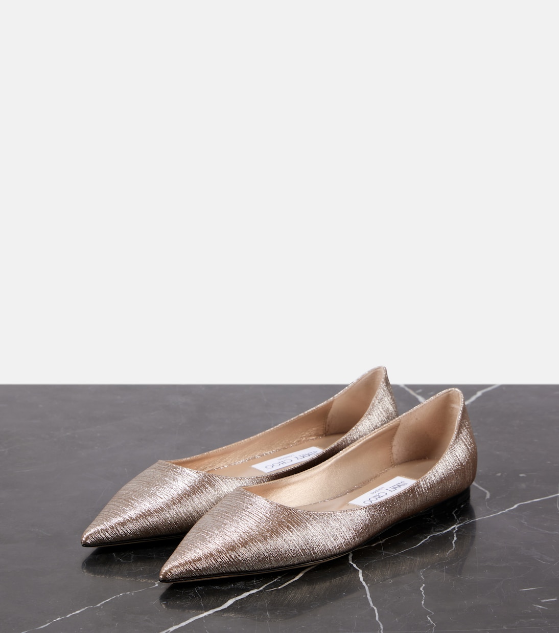Bailarinas Love con glitter | Jimmy Choo