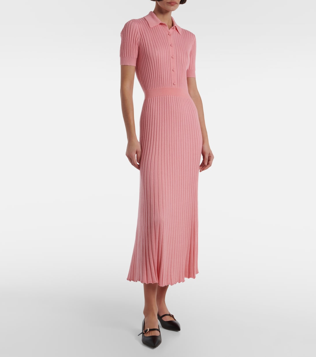 Abito lungo Amor in seta e cashmere | Gabriela Hearst