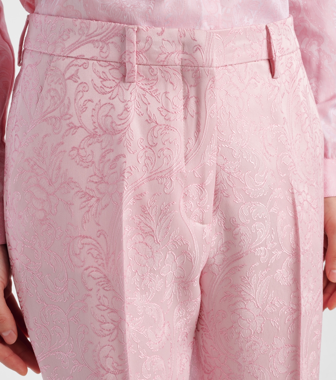 Pantalon raccourci à motif cachemire | Etro