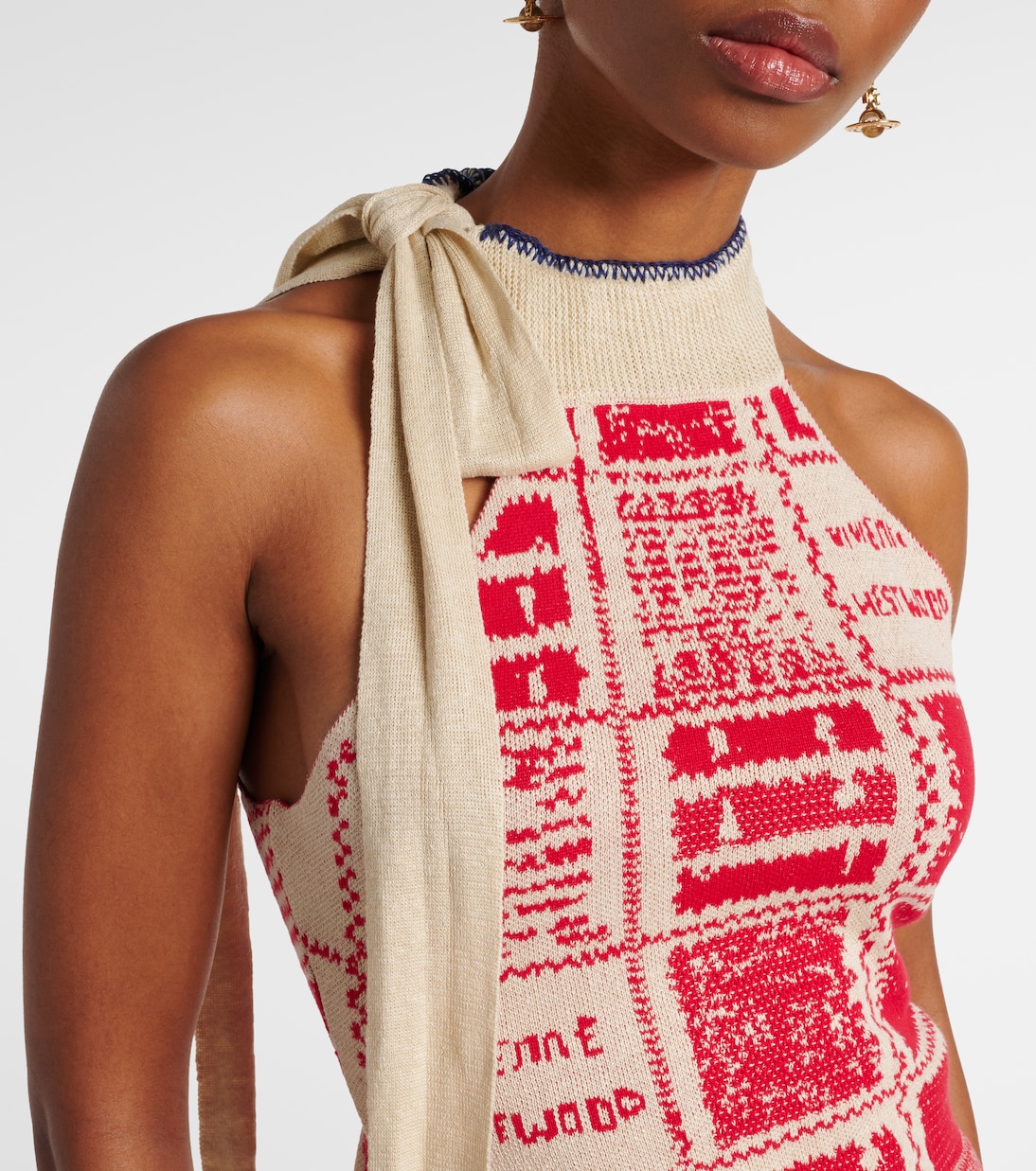 Top in jacquard di canapa e cotone | Vivienne Westwood