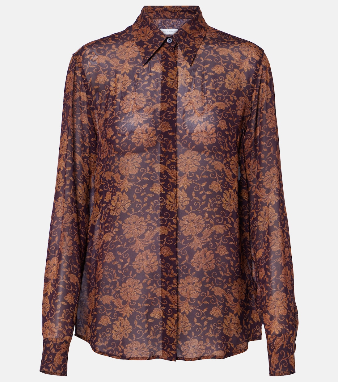 Hemd aus Jacquard | Dries Van Noten