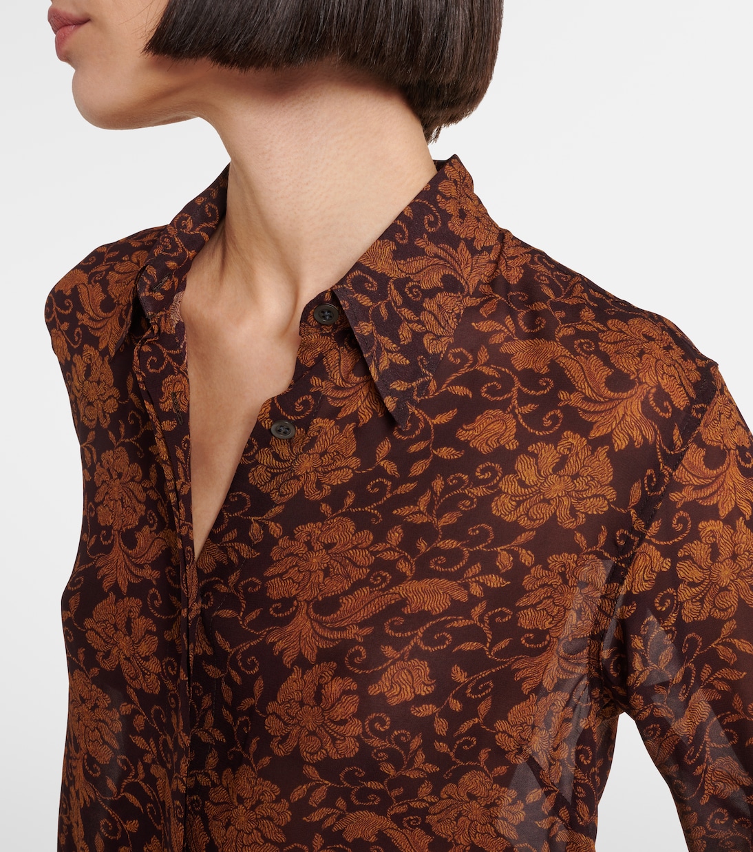 Hemd aus Jacquard | Dries Van Noten
