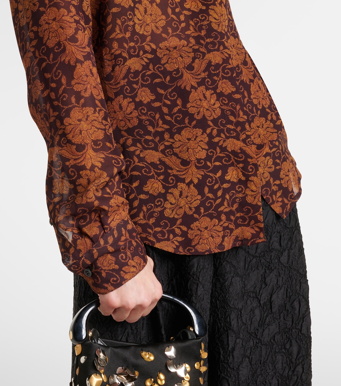 Hemd aus Jacquard | Dries Van Noten