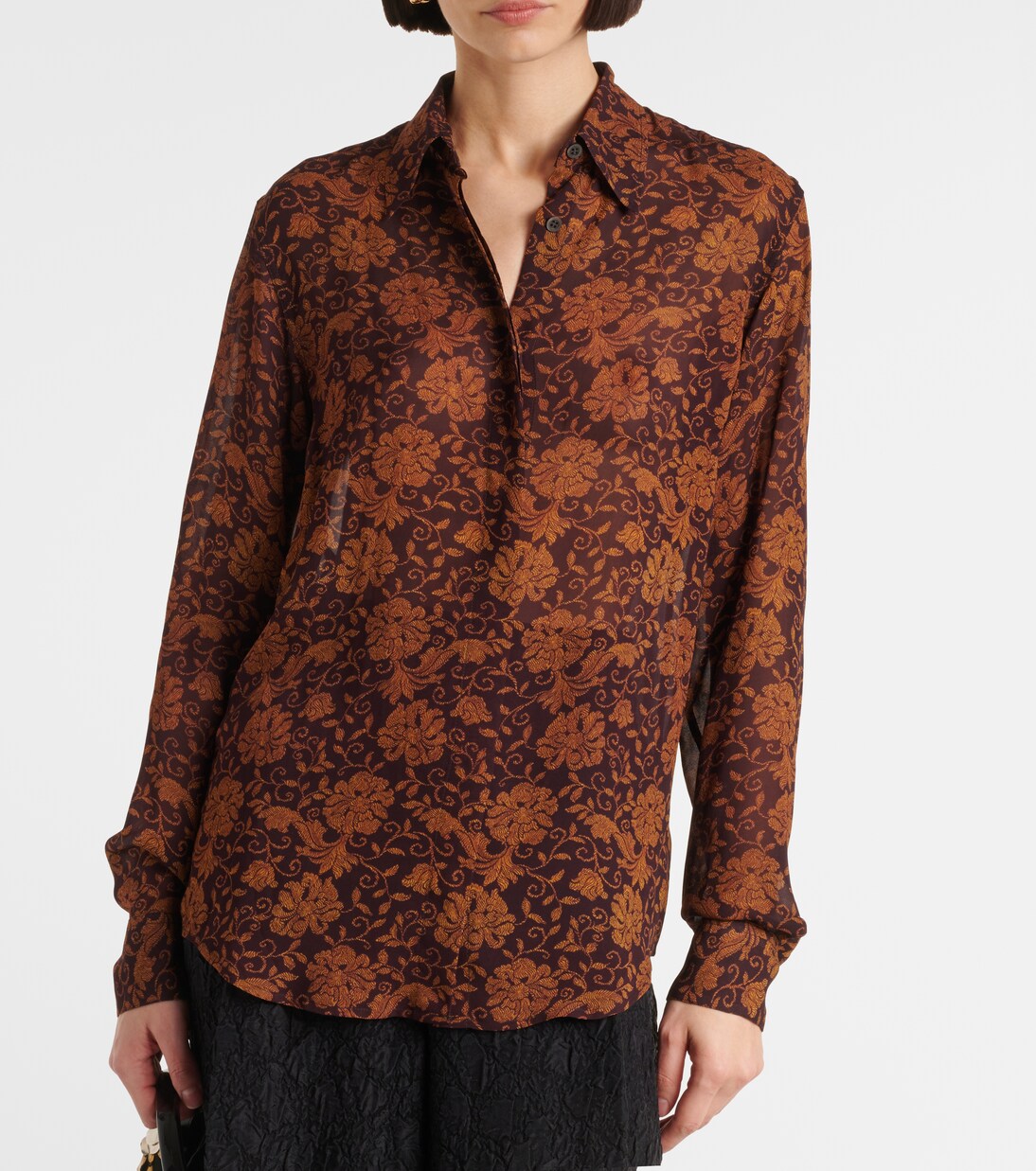 Hemd aus Jacquard | Dries Van Noten