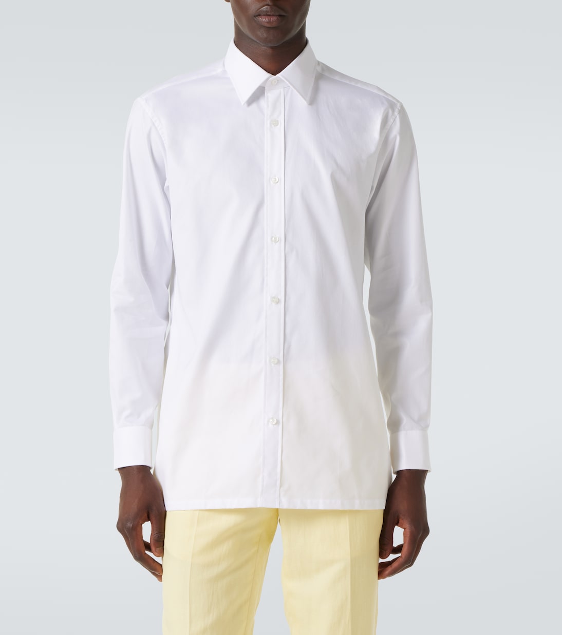 Camisa de piqué de algodón | Charvet