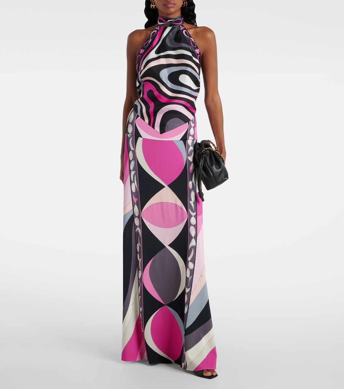 Gonna lunga Marmo in jersey | Pucci