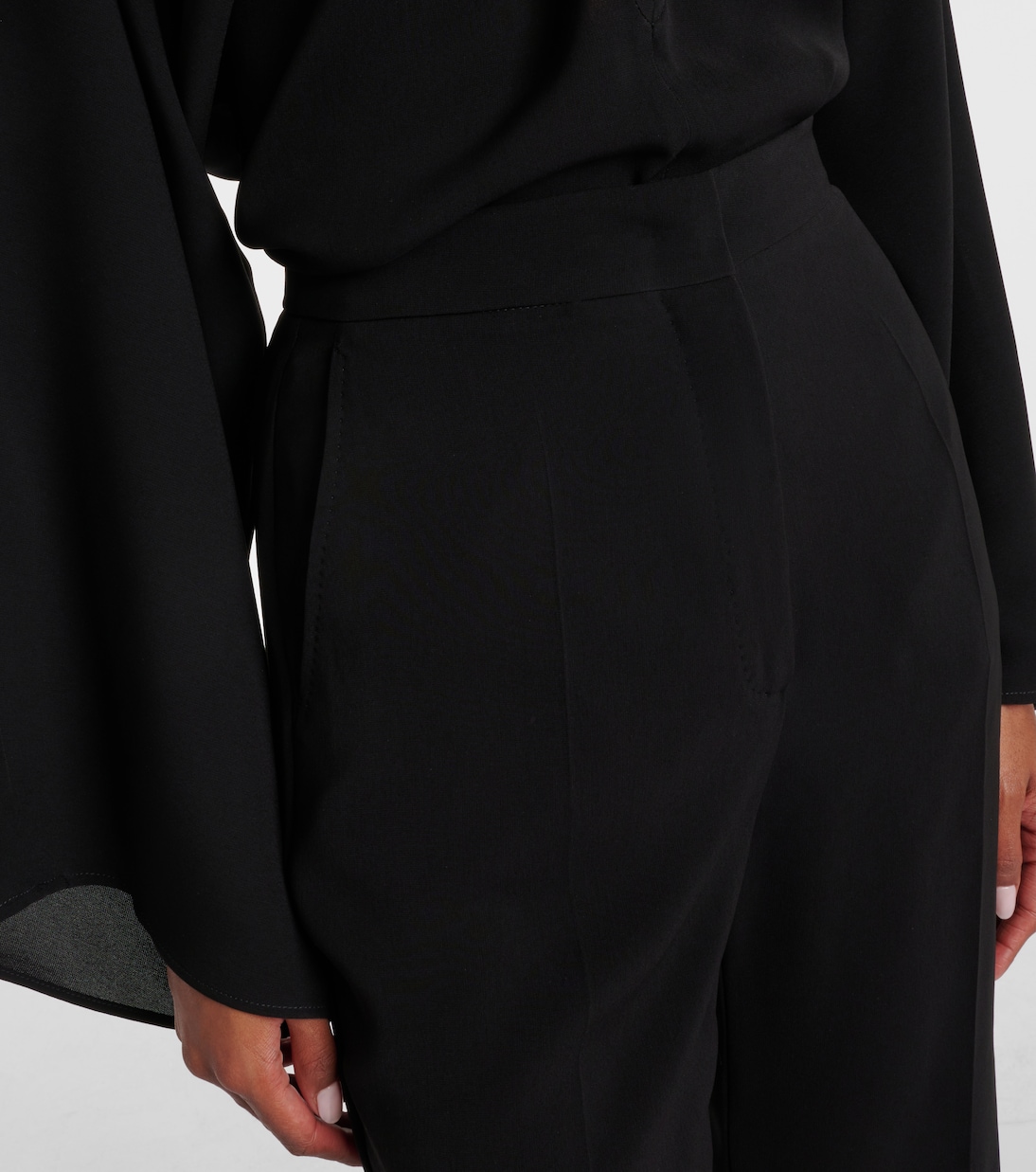 Pantaloni regular Cosmo in cady | Max Mara