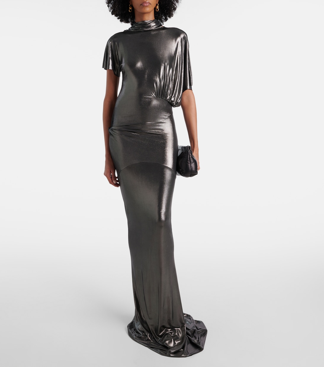 Lilith draped asymmetric gown | Rick Owens
