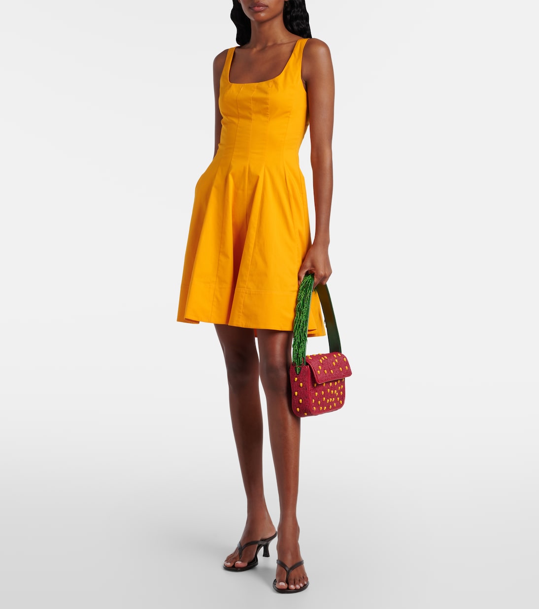 Tommy beaded shoulder bag | Staud