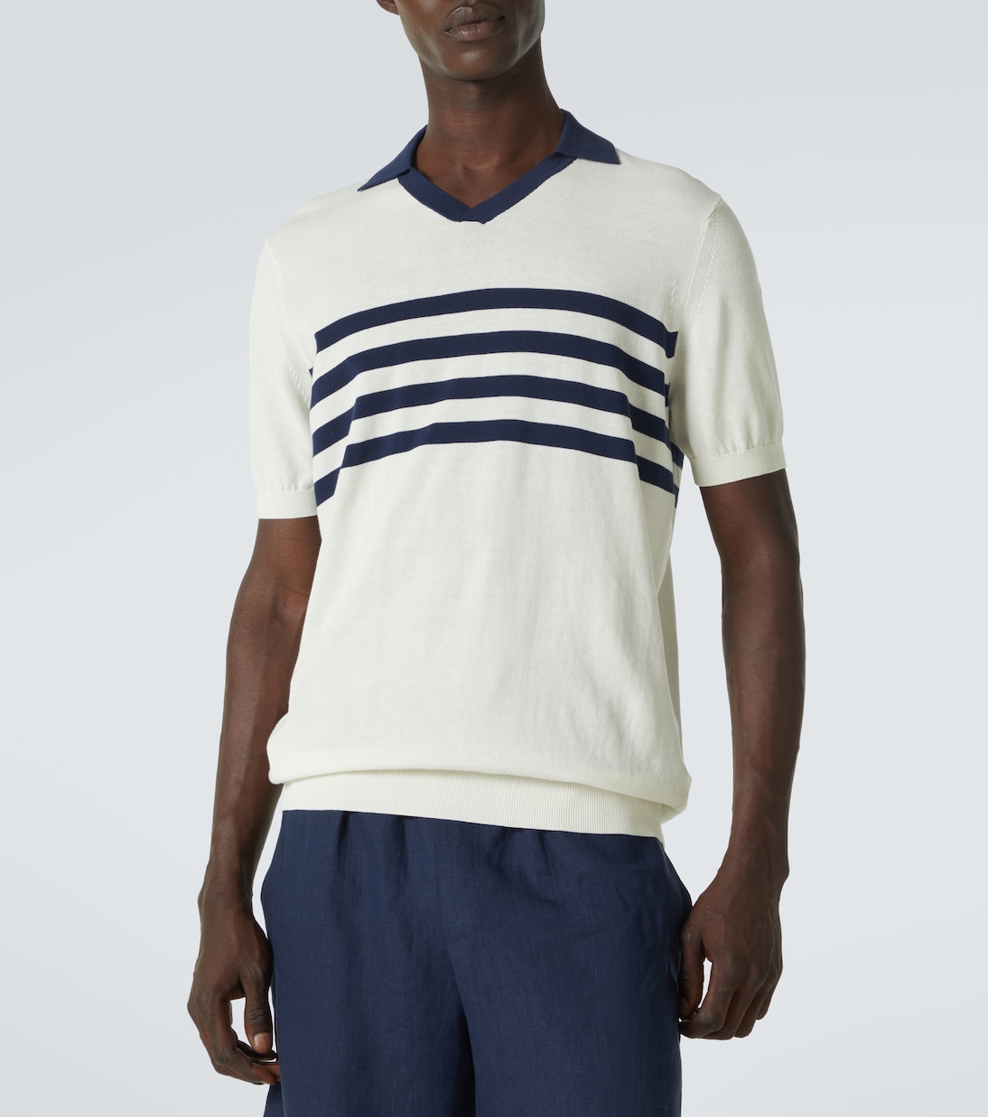 Polo in cotone a righe | Vilebrequin