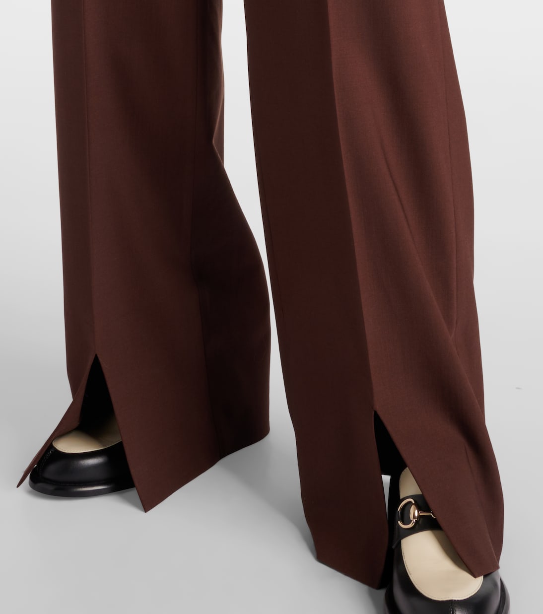 Horsebit wool-blend jumpsuit | Gucci