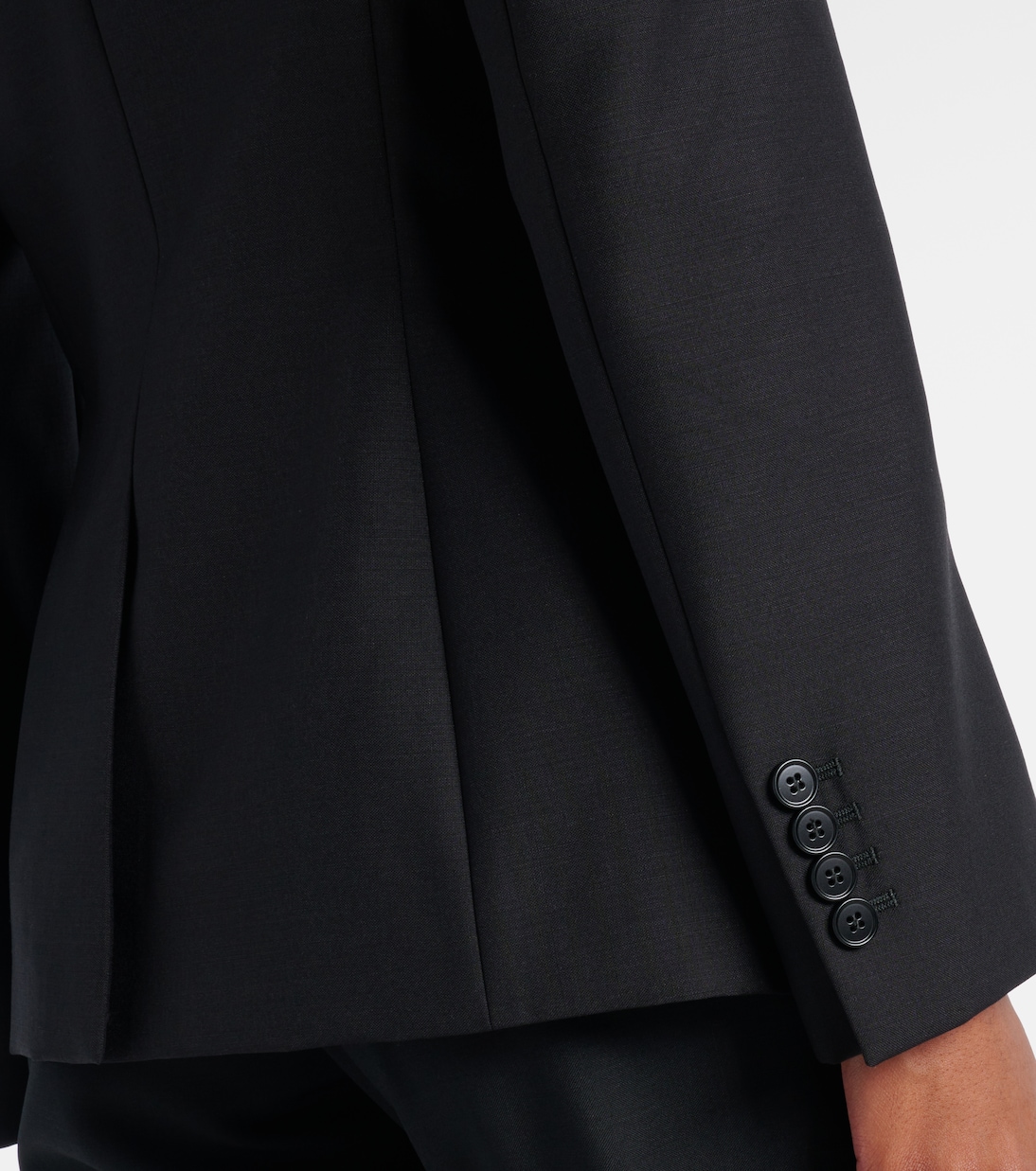 Wool and mohair blazer | McQueen