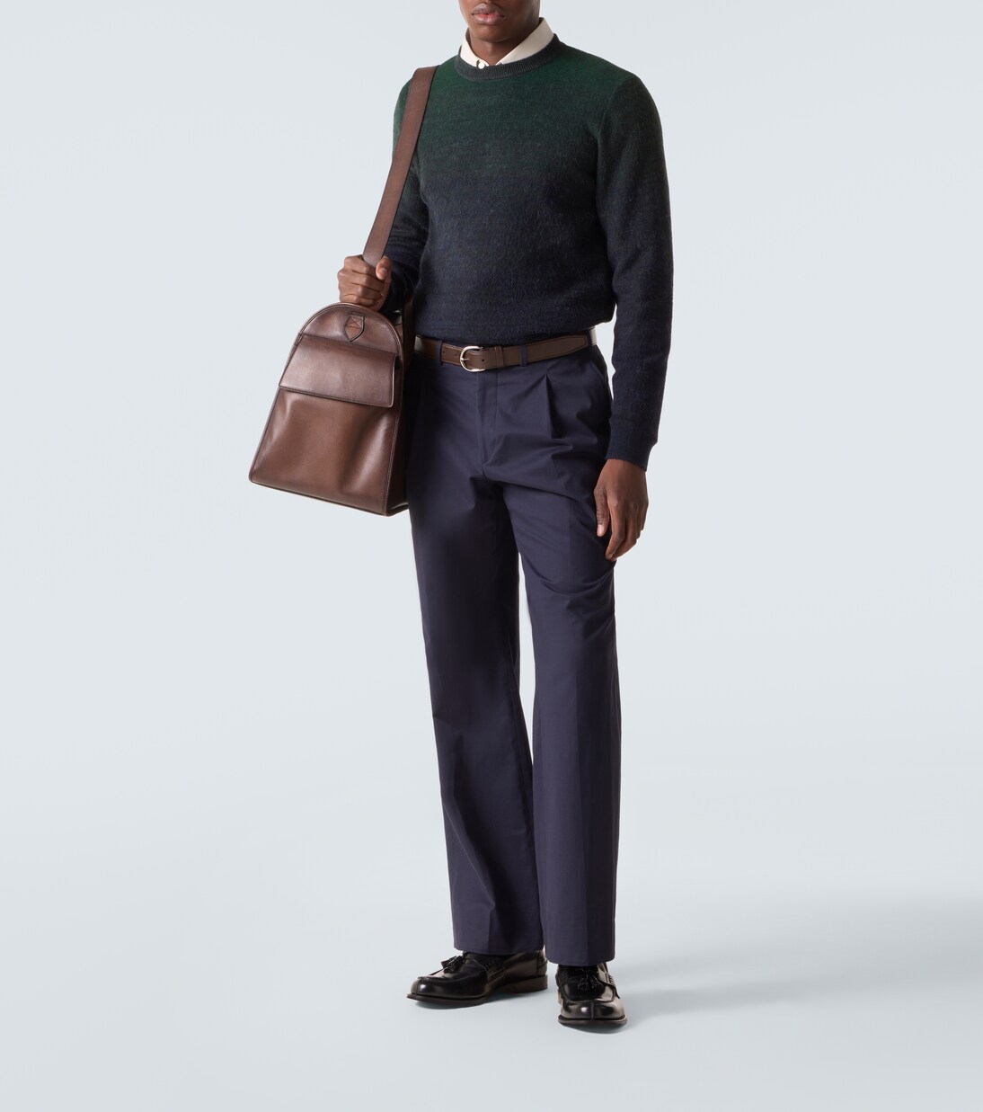 Cashmere, wool, and alpaca sweater | Berluti