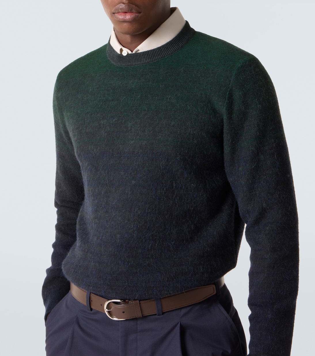 Cashmere, wool, and alpaca sweater | Berluti