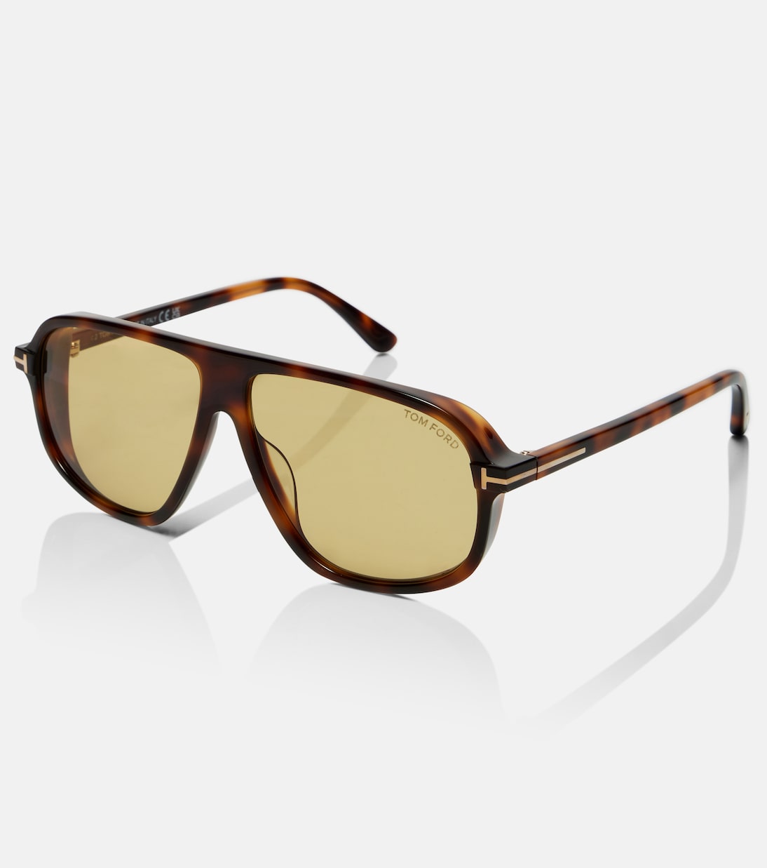 Gafas de sol de aviador Guillaume | Tom Ford
