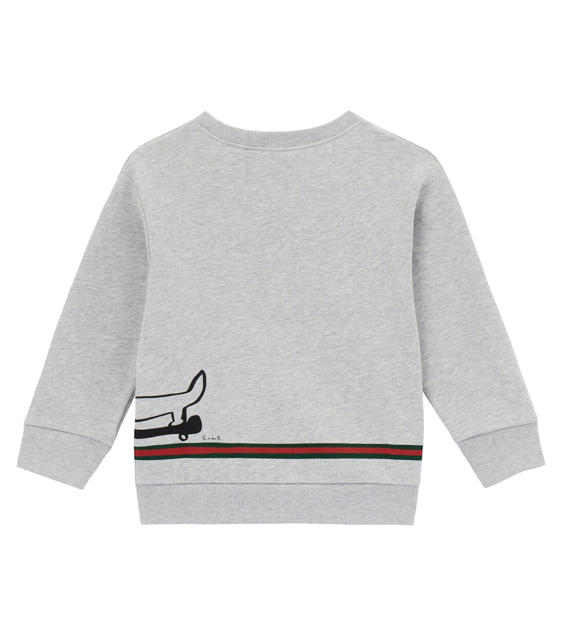 x Euan Roberts printed cotton fleece sweatshirt | Gucci Kids