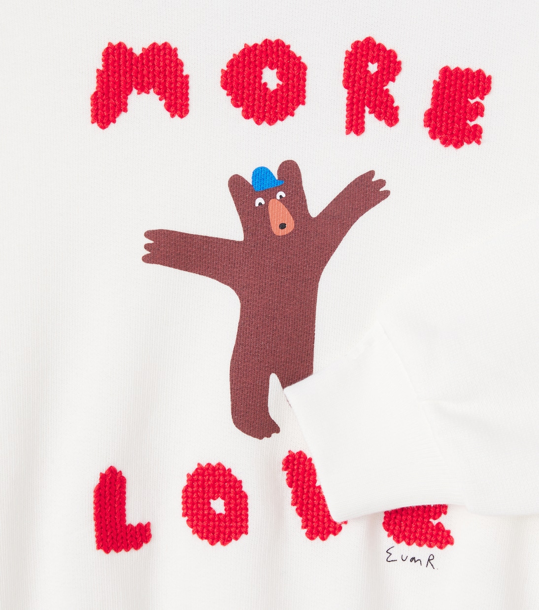 X Euan Roberts – Sweat-shirt brodé en coton | Gucci Kids