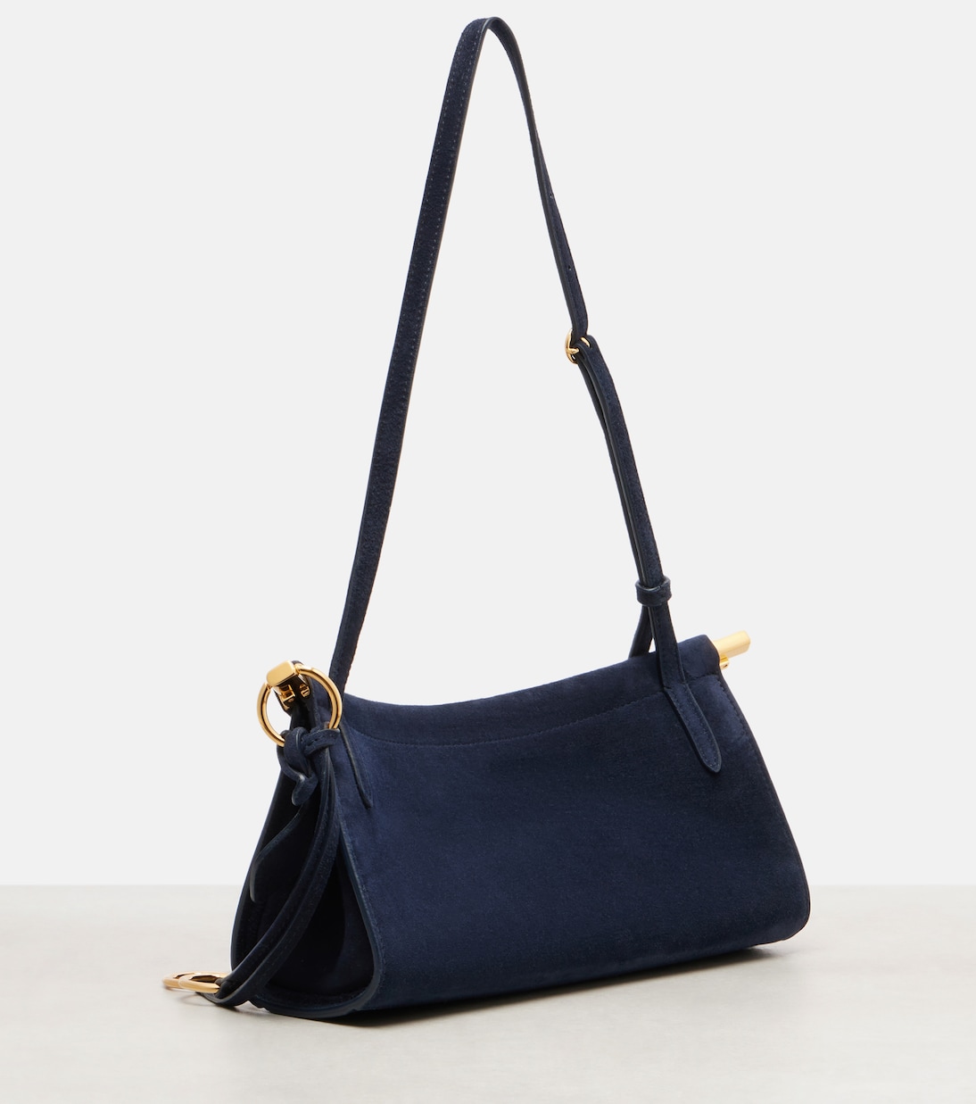 Le Click Small suede shoulder bag | Alaïa