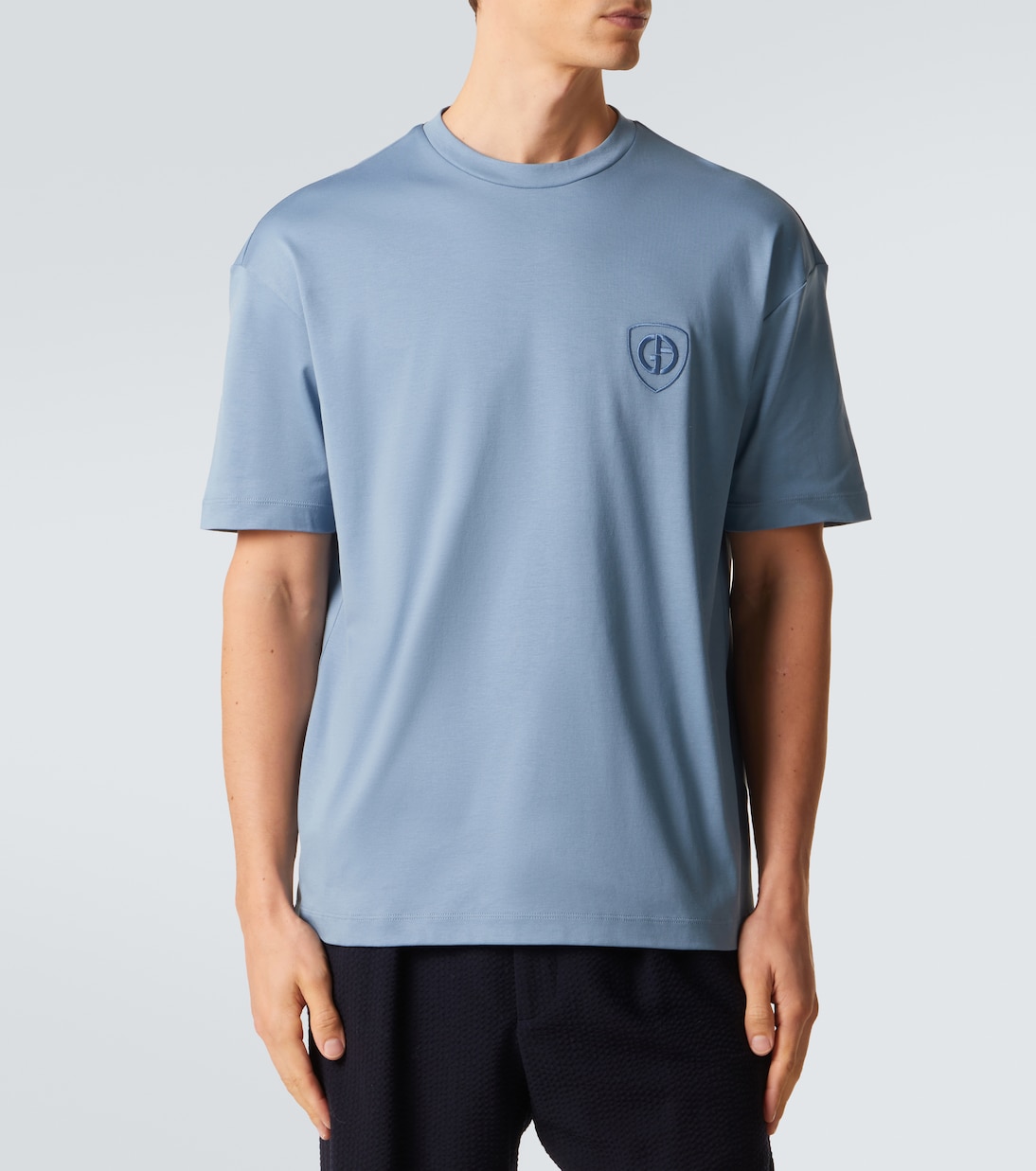 Cotton jersey T-shirt | Giorgio Armani