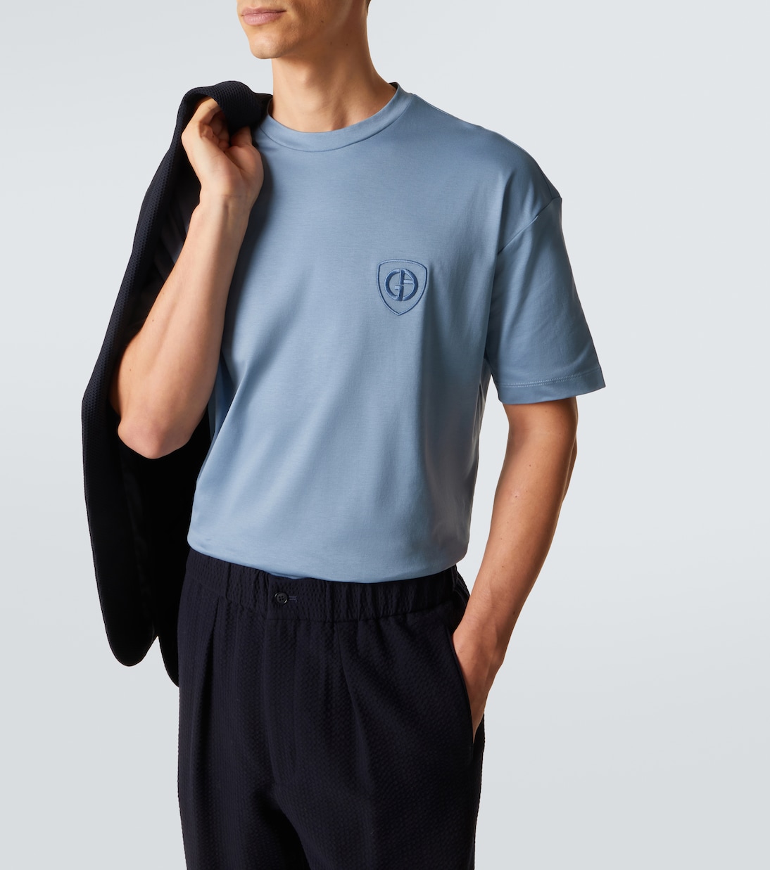 Cotton jersey T-shirt | Giorgio Armani