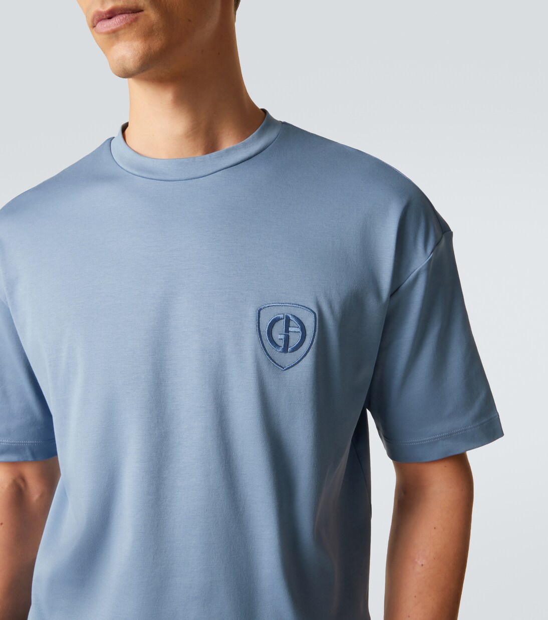 Cotton jersey T-shirt | Giorgio Armani