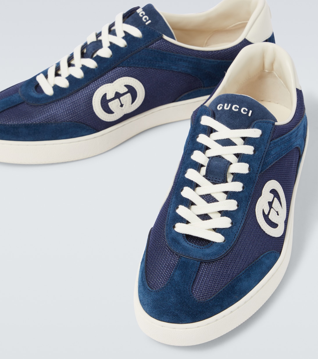 G75 suede and canvas sneakers | Gucci