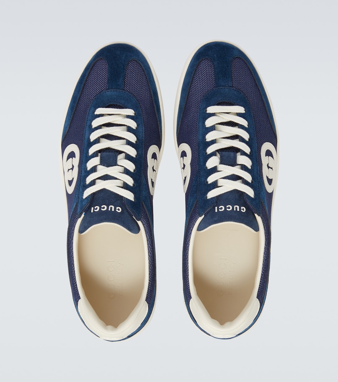 G75 suede and canvas sneakers | Gucci