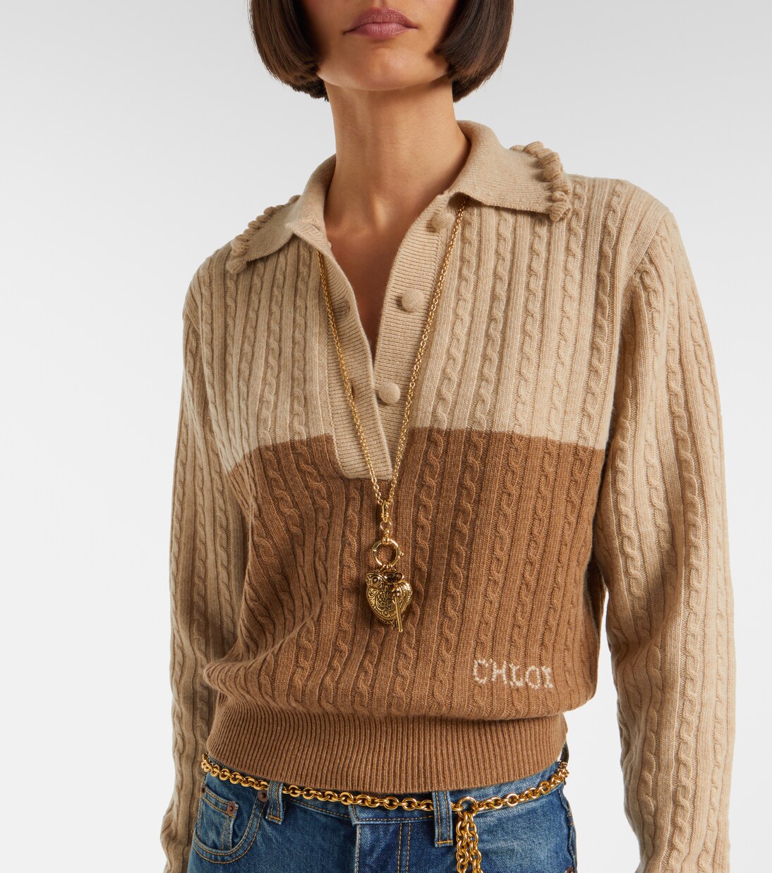 Collar de cadena Château Treasures adornado | Chloé