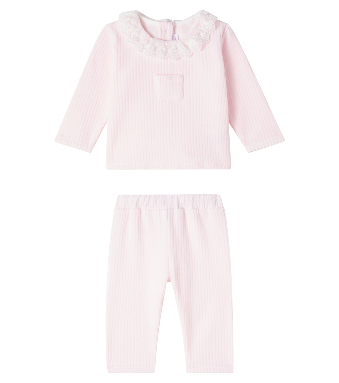 Baby cotton-blend sweater and pants set | Tartine et Chocolat