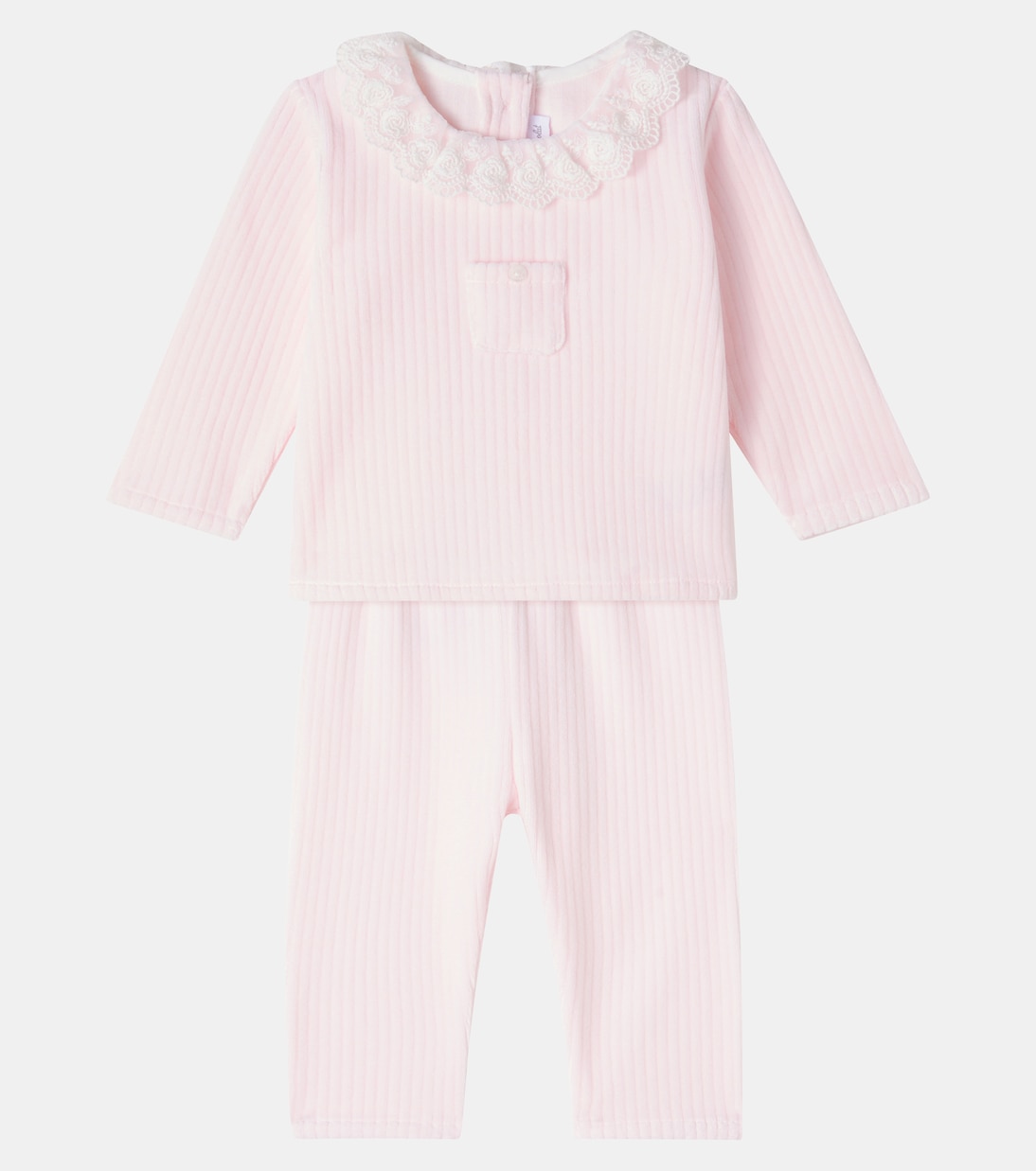 Baby cotton-blend sweater and pants set | Tartine et Chocolat