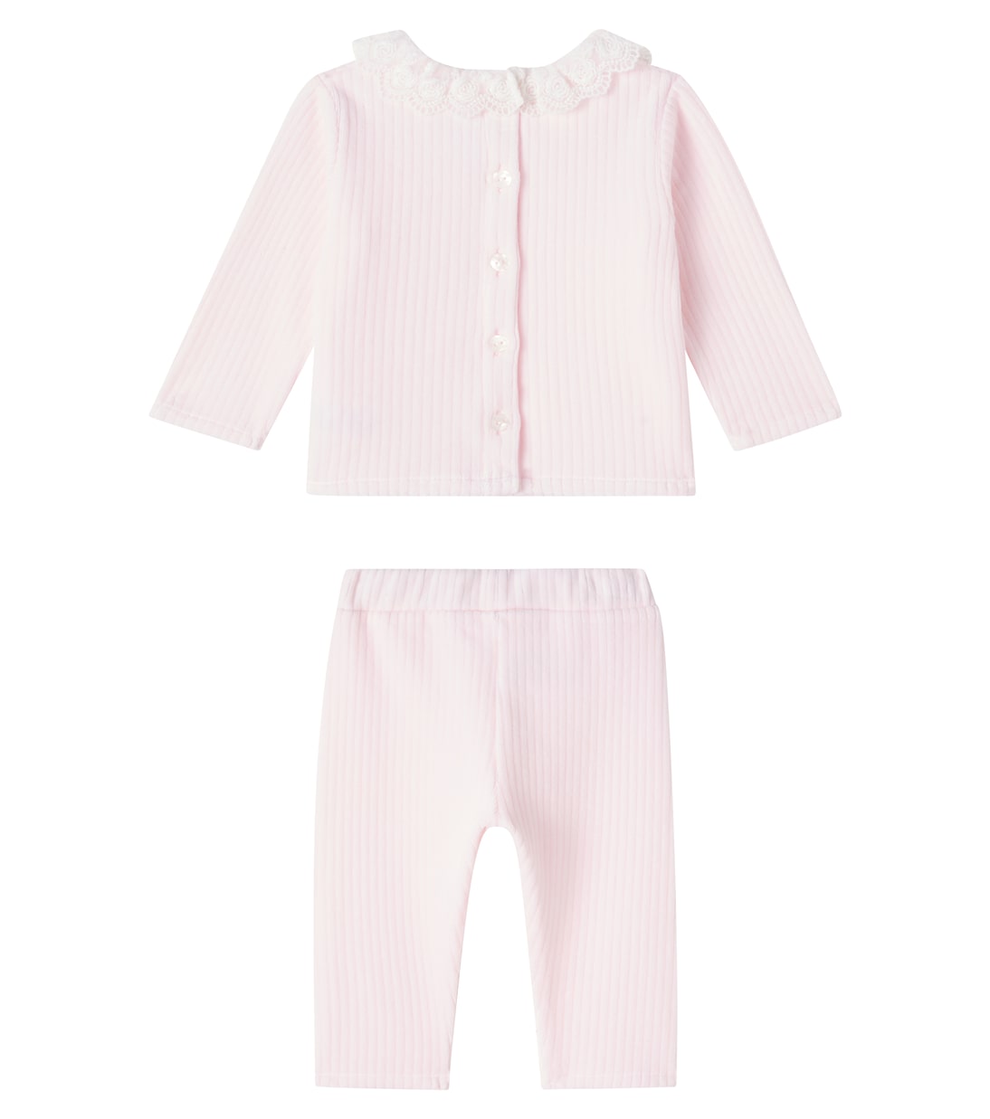 Baby cotton-blend sweater and pants set | Tartine et Chocolat