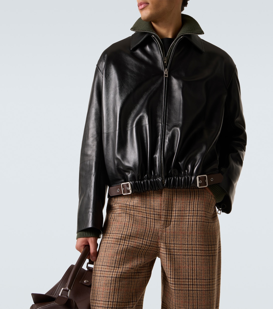Leather jacket | Loewe