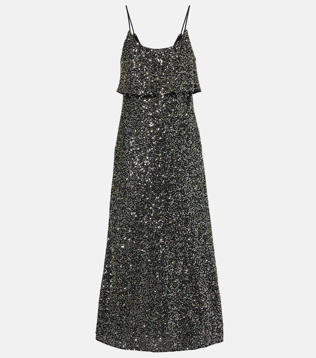 Embellished crêpe slip dress | Rabanne