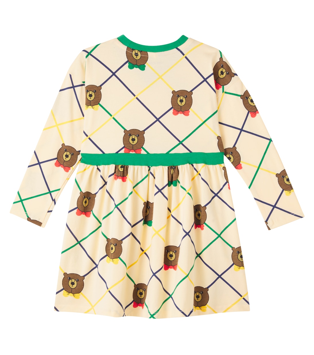 Vestido de jersey en mezcla de algodón | Mini Rodini