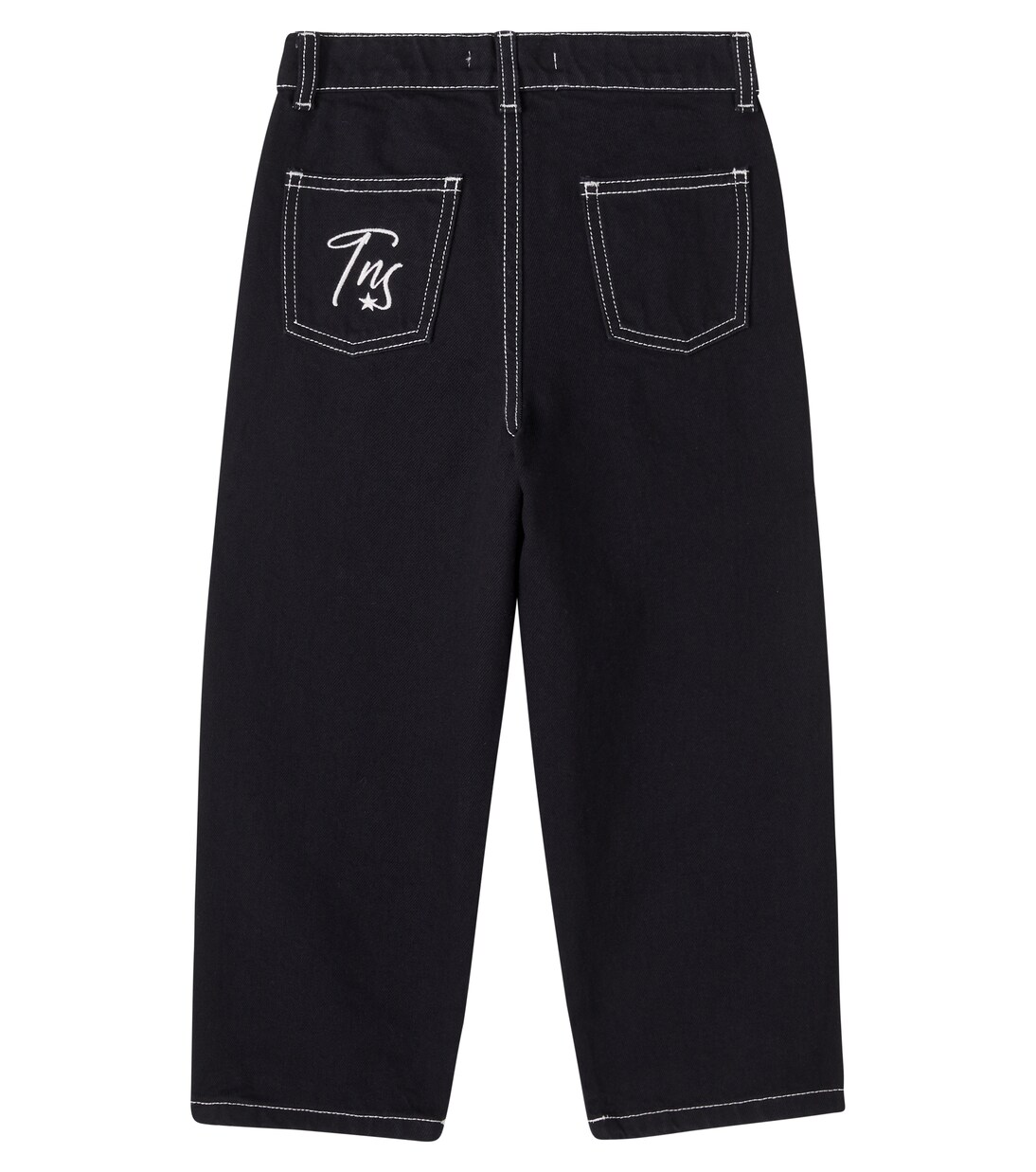 Besticktes Wide-Leg Jeans Yaiza | The New Society