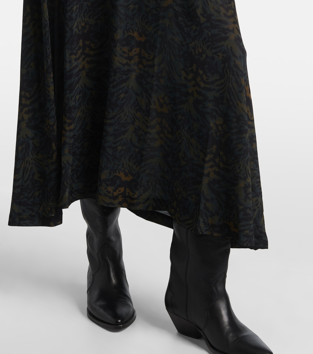 Paola printed jersey maxi skirt | Ulla Johnson
