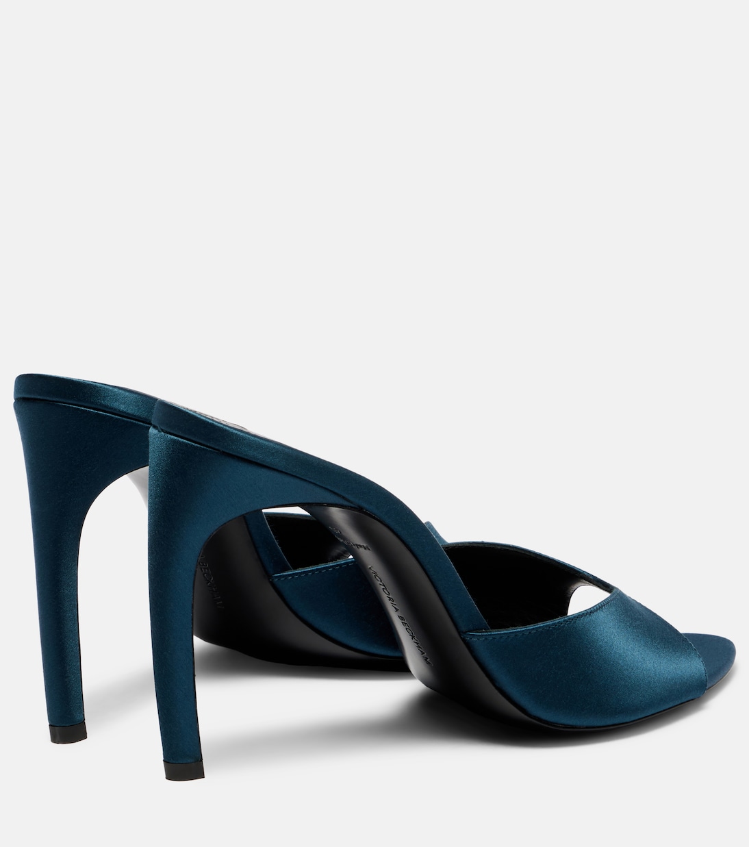 Pantoletten Harlow 100 aus Satin | Victoria Beckham