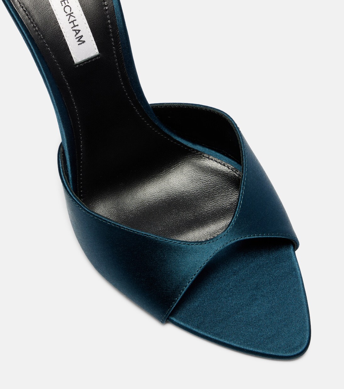 Pantoletten Harlow 100 aus Satin | Victoria Beckham