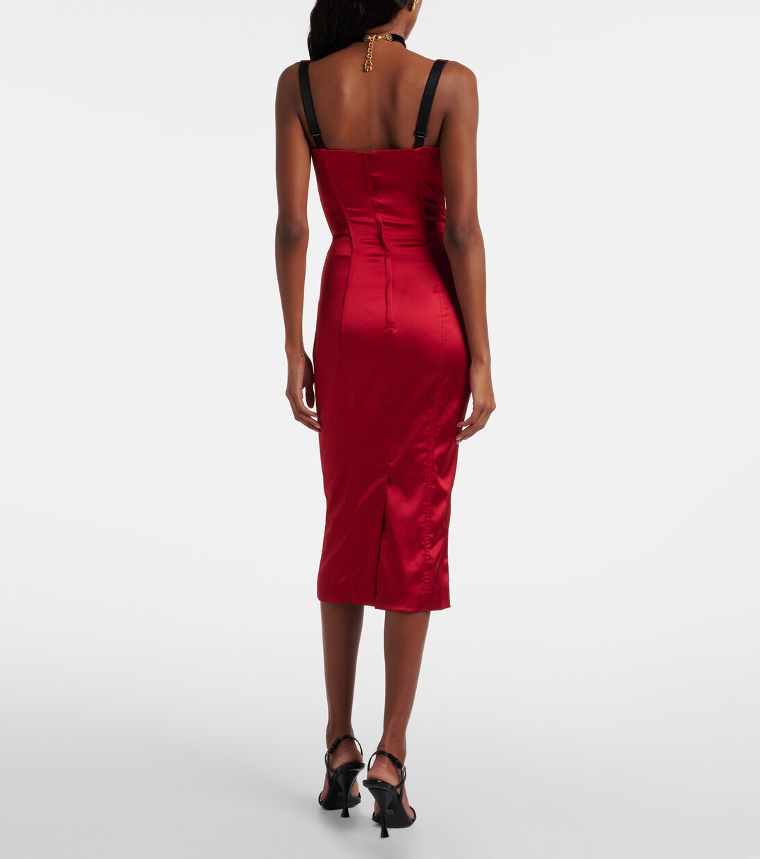 Satin bustier dress | Dolce&Gabbana