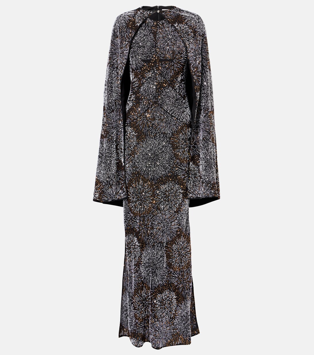 Embellished caped gown | Rabanne