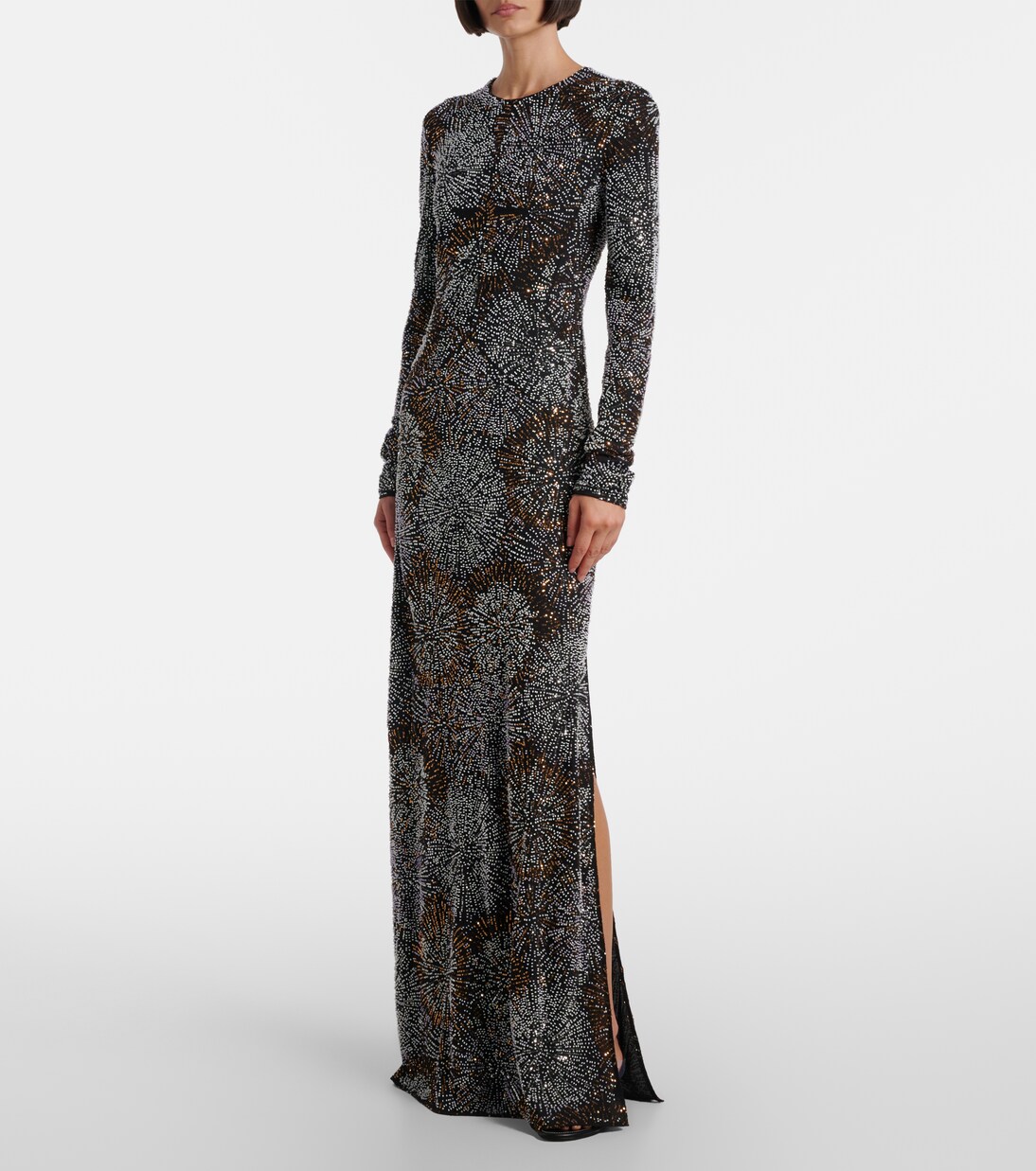 Embellished caped gown | Rabanne