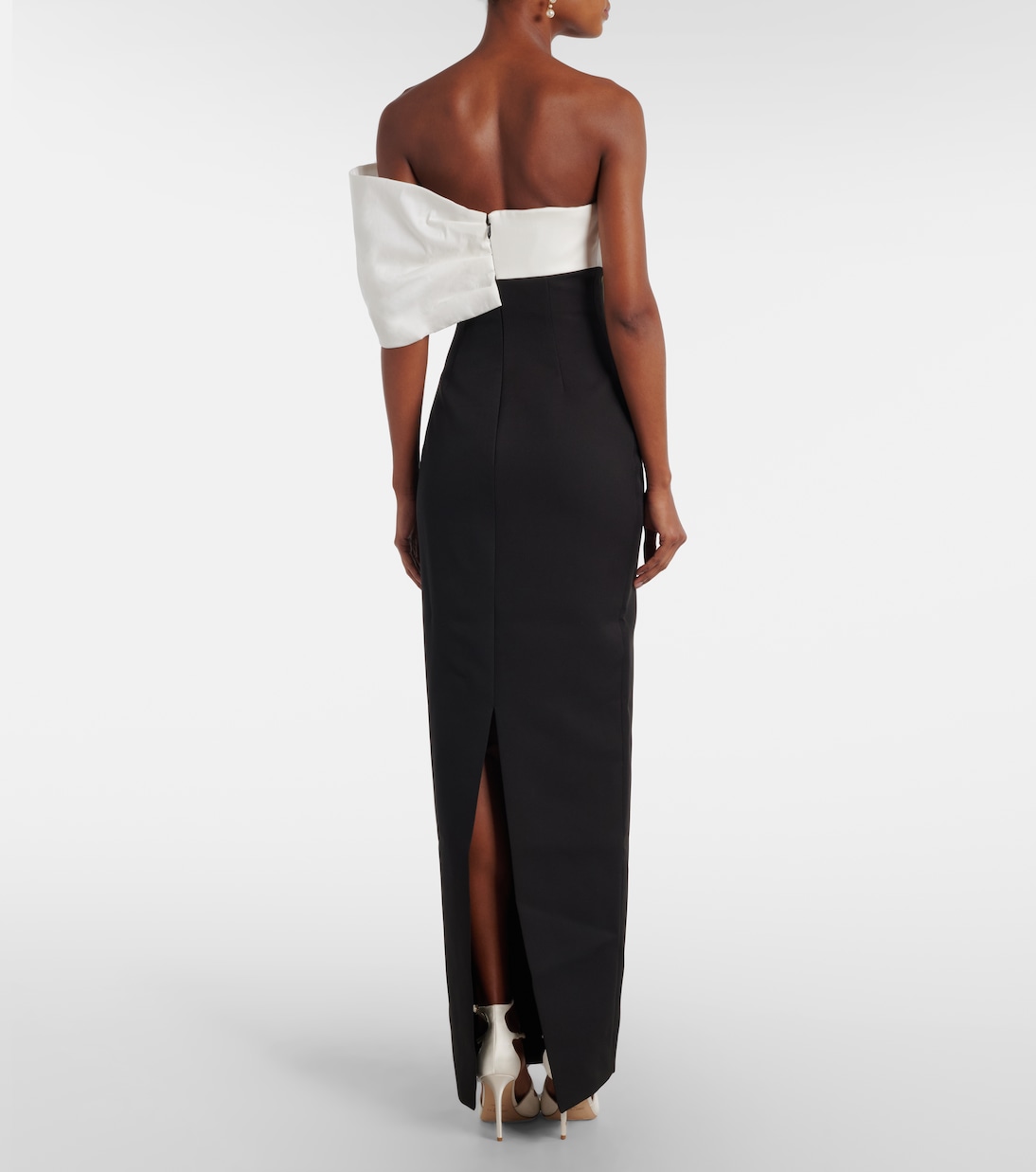 Kace bow-detail gown | Rachel Gilbert