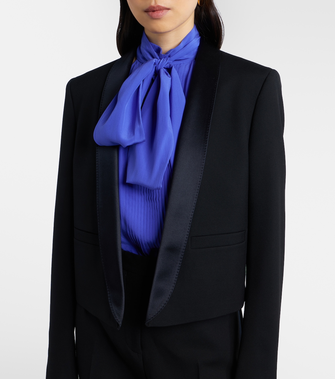 Silk-trimmed wool blazer | Tom Ford