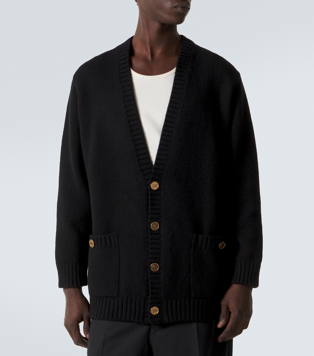 DG wool-blend cardigan | Dolce&Gabbana