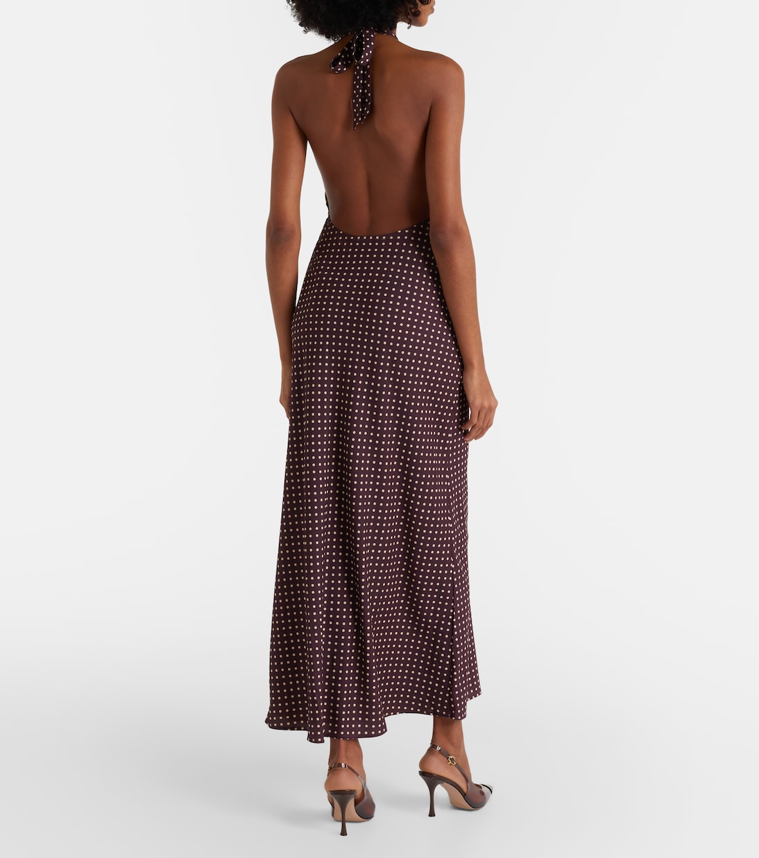 Robe longue Rosa à pois | Faithfull