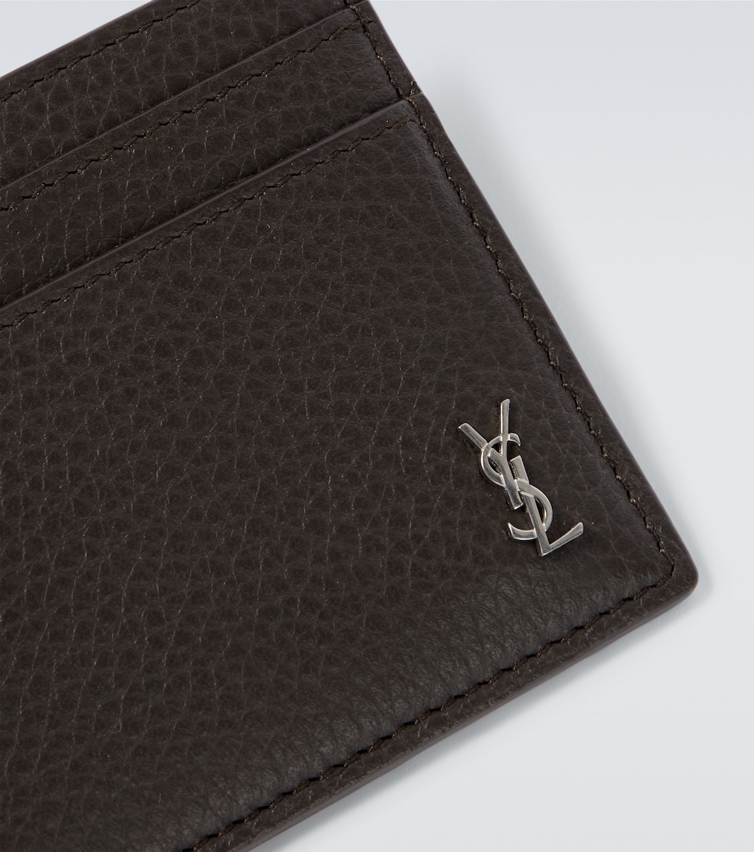 Cassandre leather card holder | Saint Laurent
