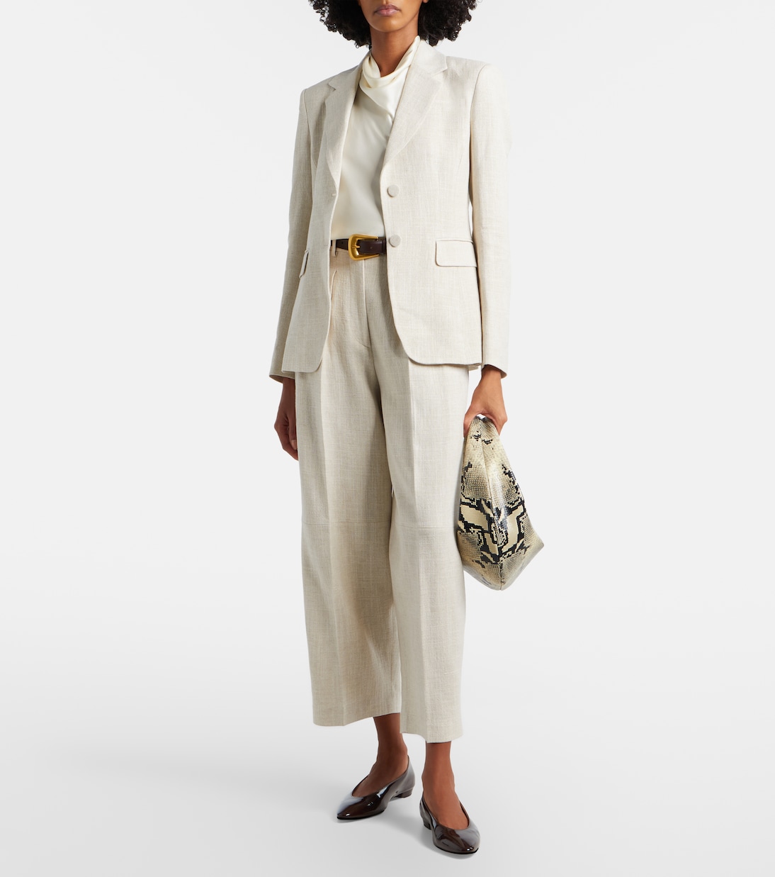 Dash cropped barrel-leg pants | Altuzarra