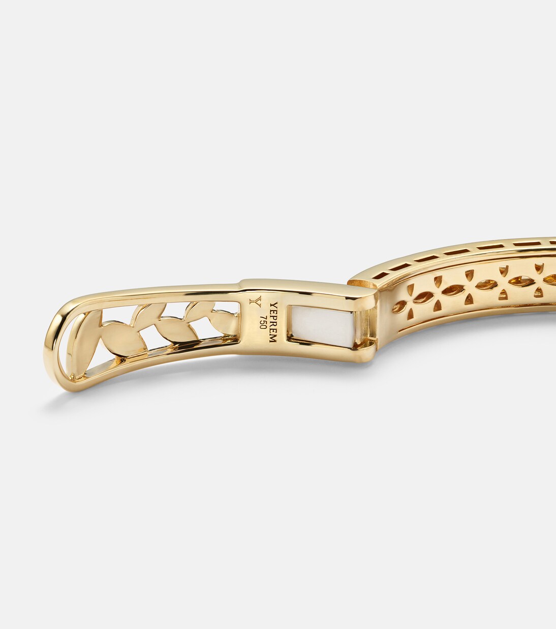 18kt gold (750/1000) bracelet with diamonds | Yeprem