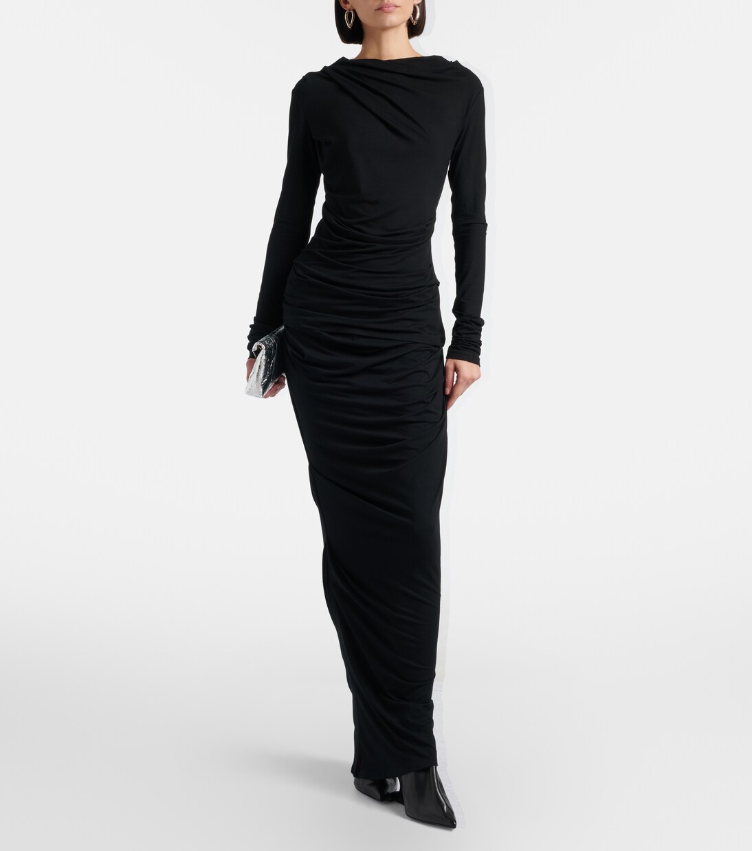 Draped jersey top | Entire Studios